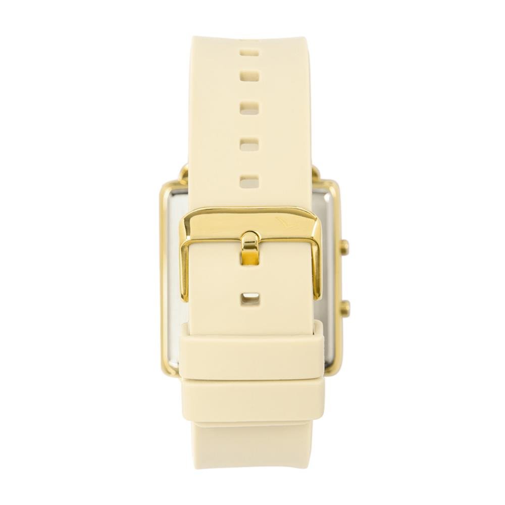 Relógio Condor Feminino Ref: Comd1202aju/5x Led Espelhado Dourado Dourado 2