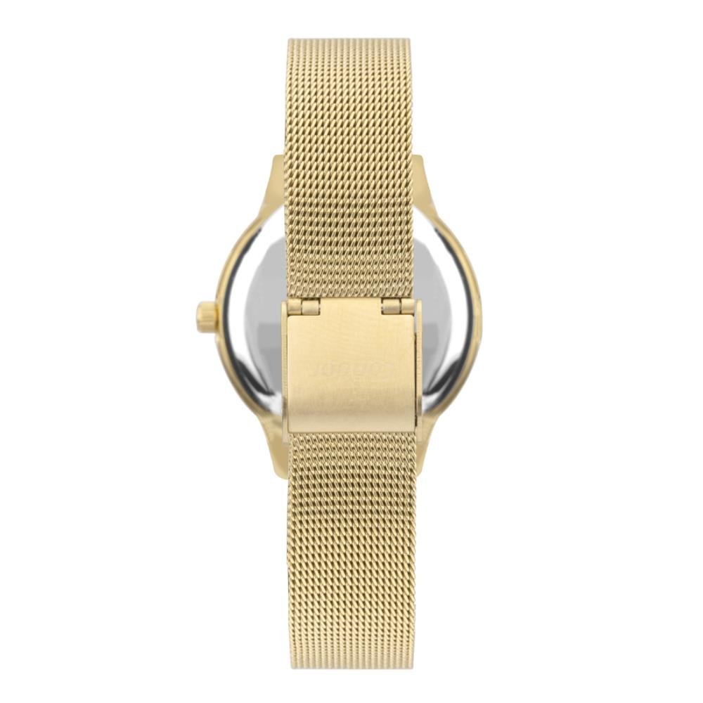 Relógio Condor Feminino Ref: Co2035nii/4x Casual Mesh Dourado Dourado 3