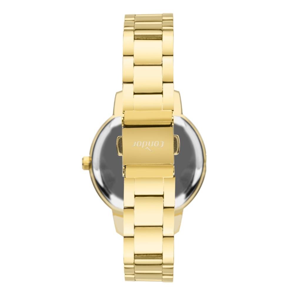 Relógio Condor Feminino Ref: Co2035nin/4k Casual Dourado Dourado 2