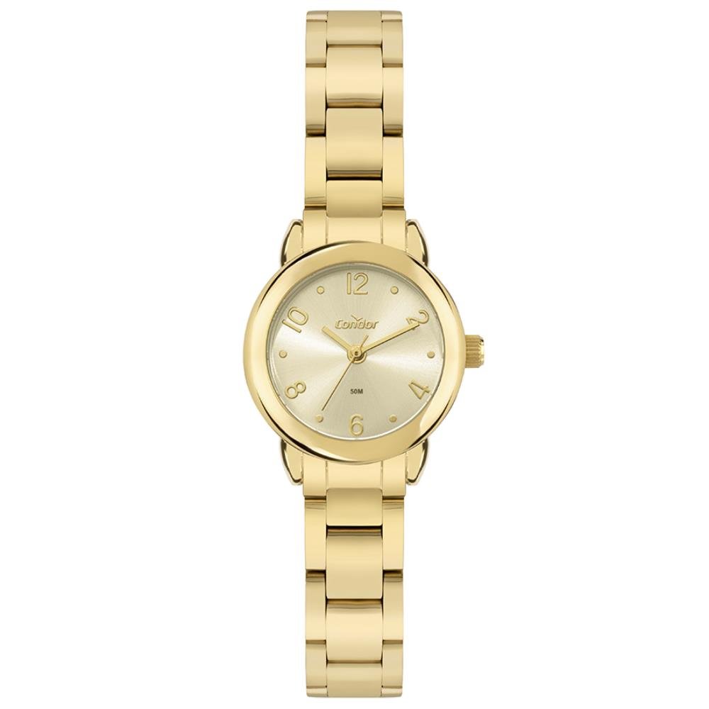Relógio Condor Feminino Ref: Co2035nlr/4x Casual Dourado