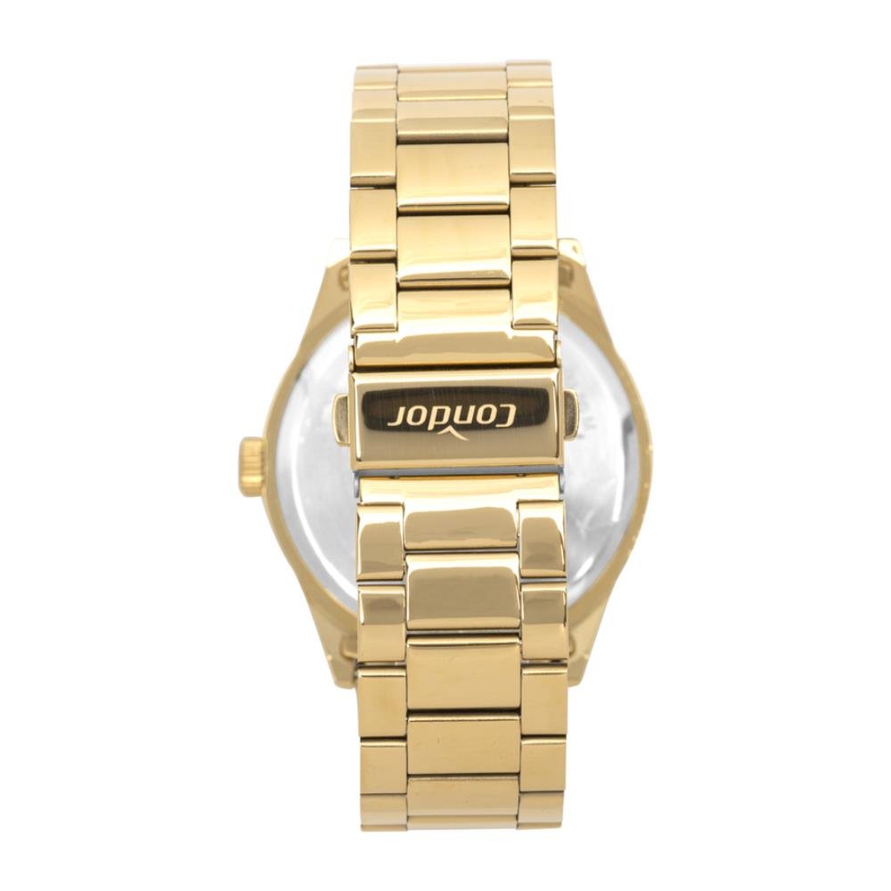 Relógio Condor Masculino Ref: Co2115mxj/4p Casual Dourado Dourado 2