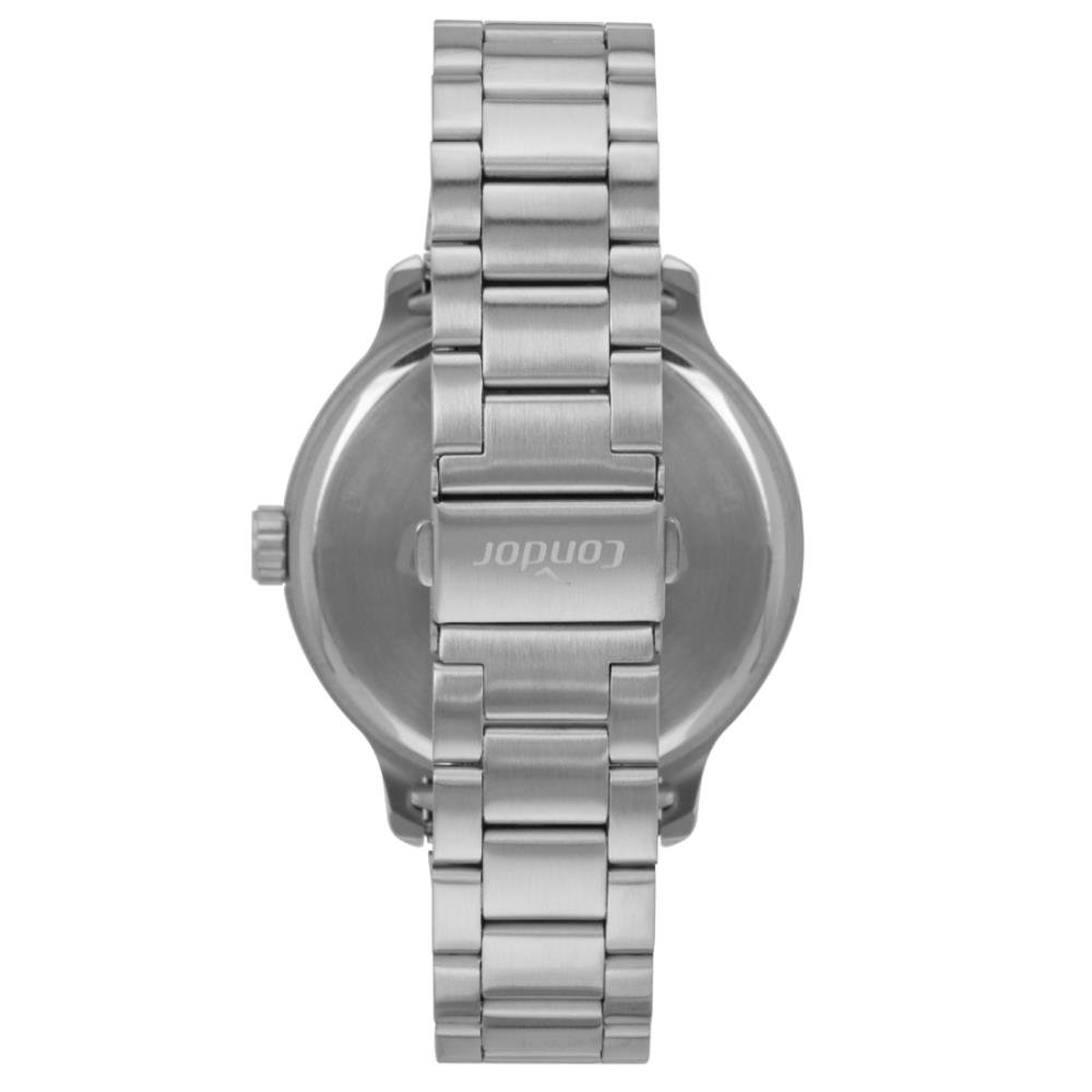 Relógio Condor Masculino Ref: Co2115myt/4p Casual Prateado Prata 3