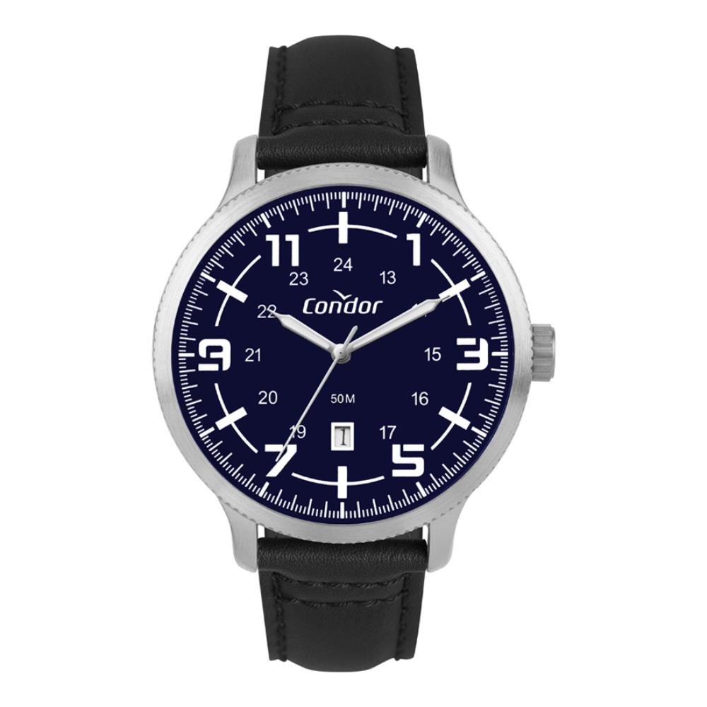 Relógio Condor Masculino Ref: Co2115nbp/3a Casual Prateado