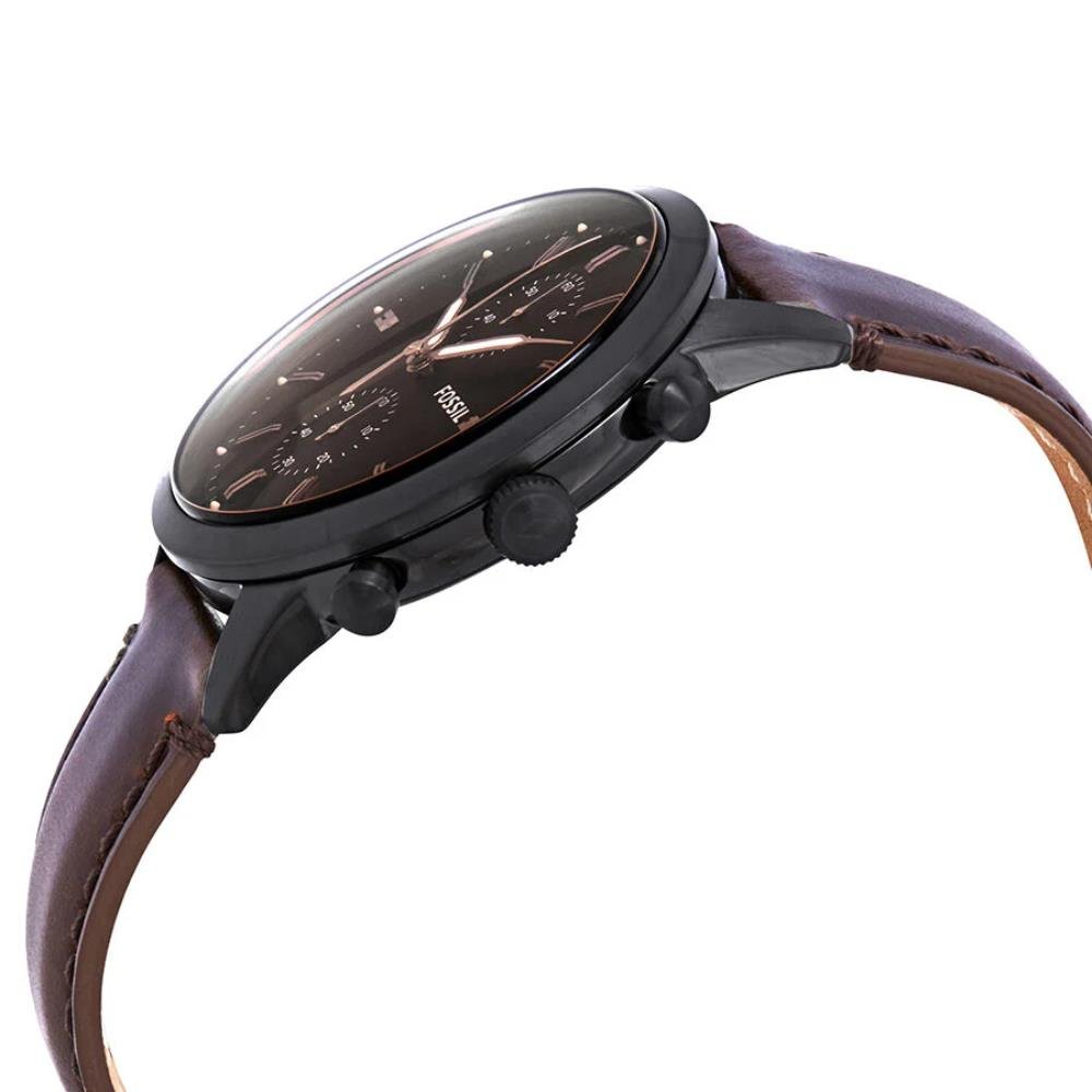 Relógio Fossil Masculino Ref: Fs5437/0mn Cronógrafo Black Preto 2