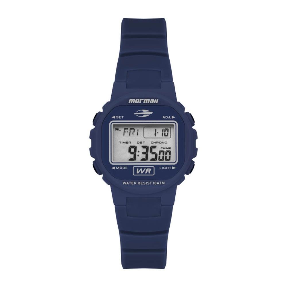 Relógio Mormaii Masculino Ref: Molcdaaza/8a Infantil Digital Azul