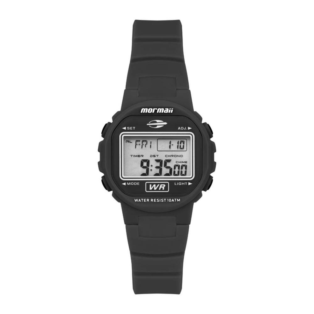 Relógio Mormaii Masculino Ref: Molcdaaz/8p Infantil Digital Black