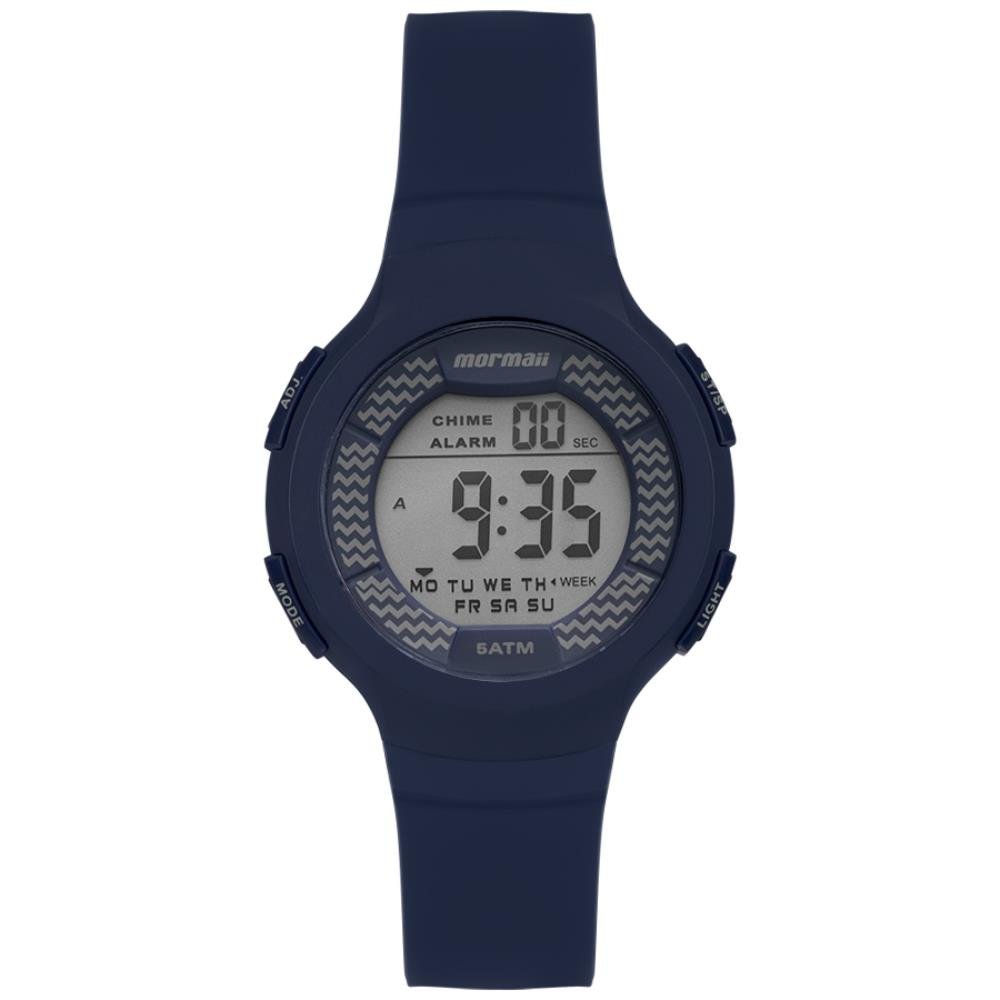 Relógio Mormaii Masculino Ref: Molcdaawa/8a Infantil Digital Azul