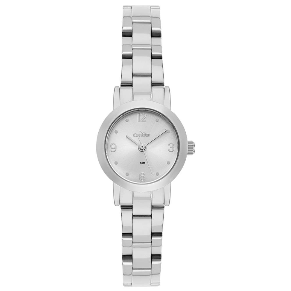 Relógio Condor Feminino Ref: Co2035npz/4k Casual Prateado