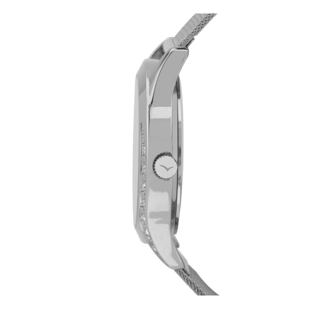 Relógio Condor Feminino Ref: Co2035nsv/4j Casual Mesh Prateado Prata 2