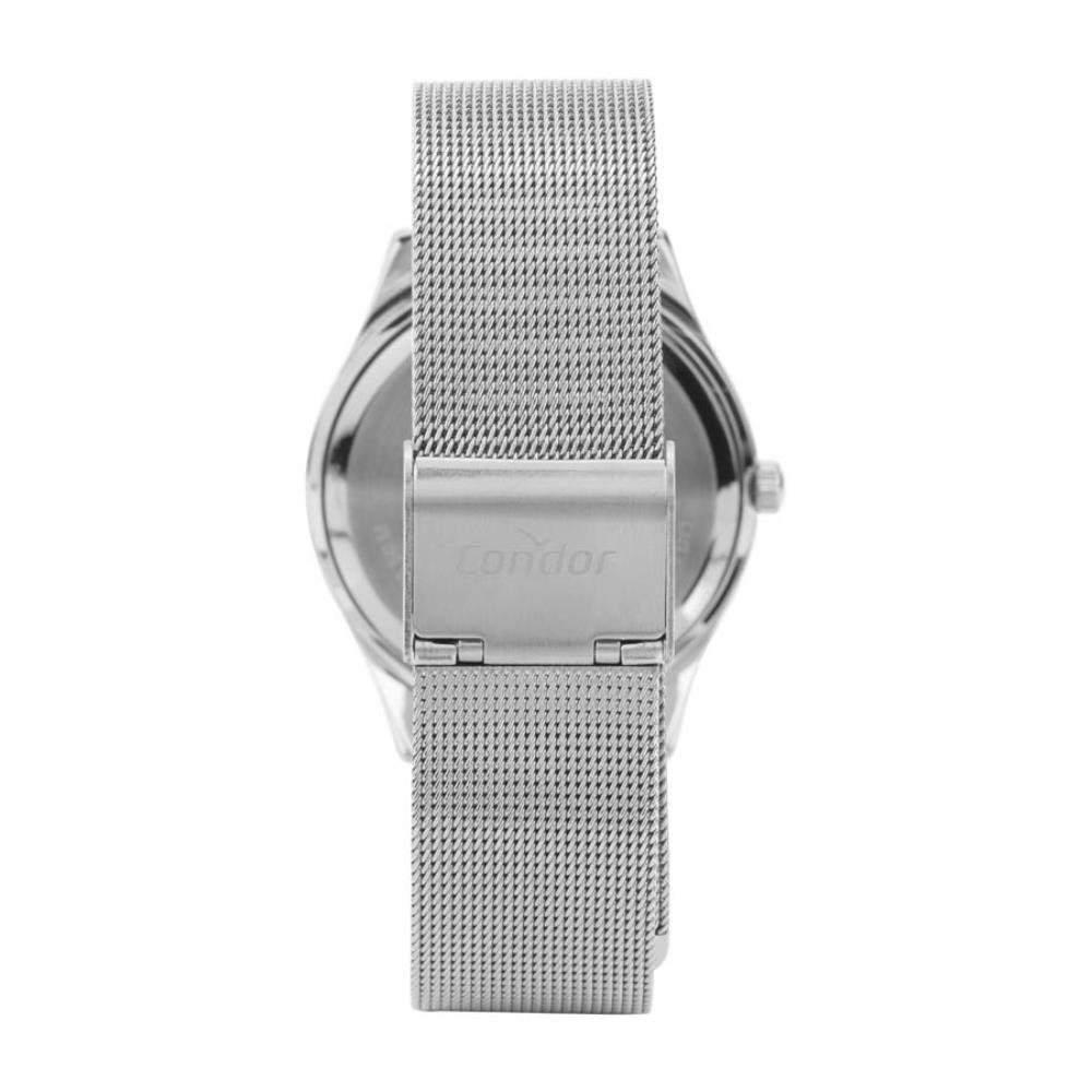 Relógio Condor Feminino Ref: Co2035nsv/4j Casual Mesh Prateado Prata 3