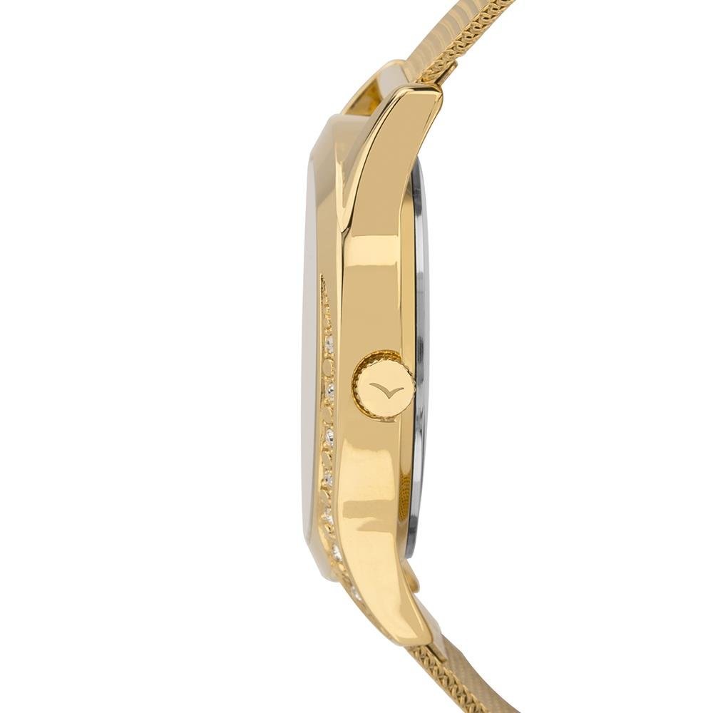 Relógio Condor Feminino Ref: Co2035nsu/4b Casual Mesh Dourado Dourado 3