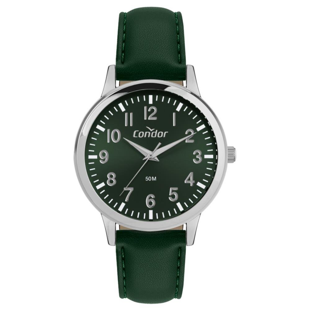 Relógio Condor Masculino Ref: Co2035nrp/3v Casual Prateado