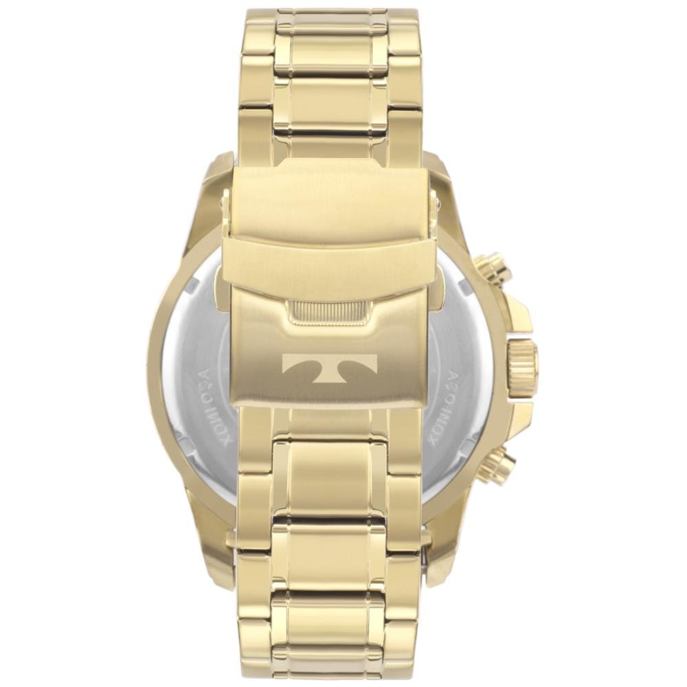 Relógio Technos Masculino Ref: Js15ems/4a Cronógrafo Legacy Dourado Dourado 2