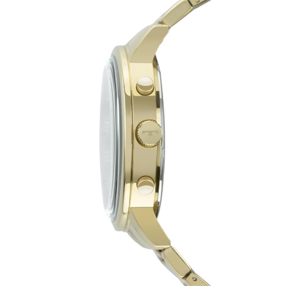 Relógio Technos Masculino Ref: Js25bcl/1a Cronógrafo Golf Dourado Dourado 3