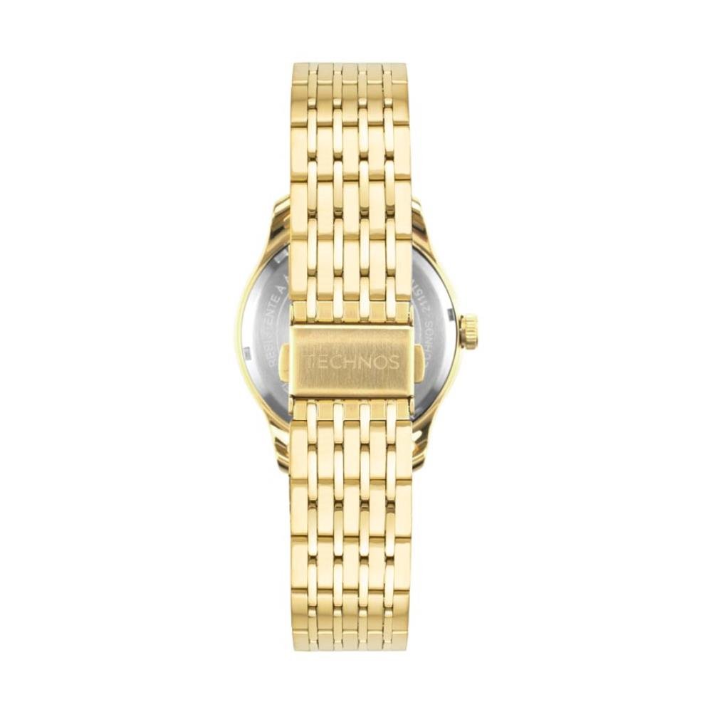 Relógio Technos Masculino Ref: 2115tzj/1p Classic Dourado Dourado 3
