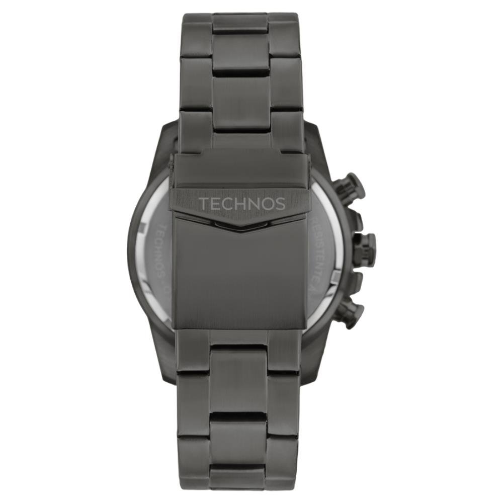 Relógio Technos Masculino Ref: Os1abz/1p Cronógrafo Black Preto 3