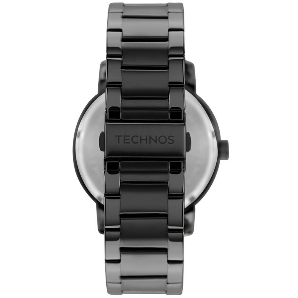 Relógio Technos Masculino Ref: 2115mwc/1h Clássico Golf Black Preto 3