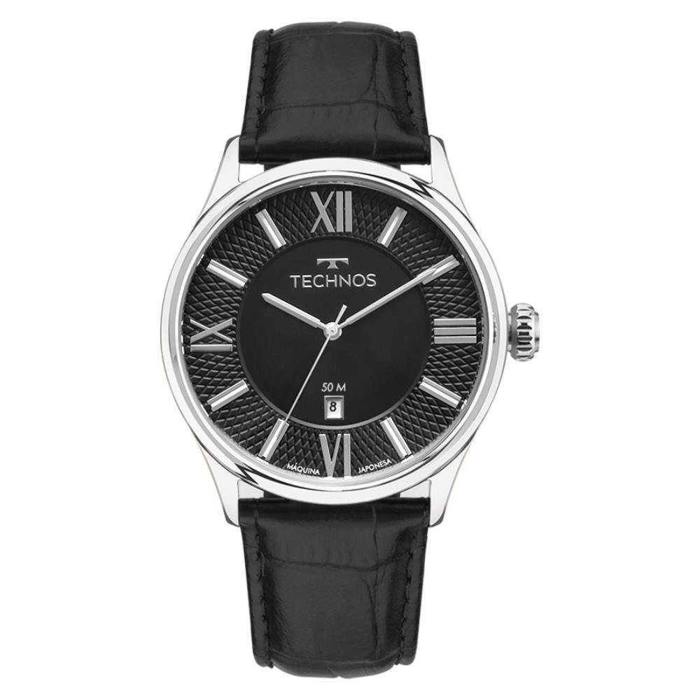 Relógio Technos Masculino Ref: 2115uaw/0p Classic Prateado