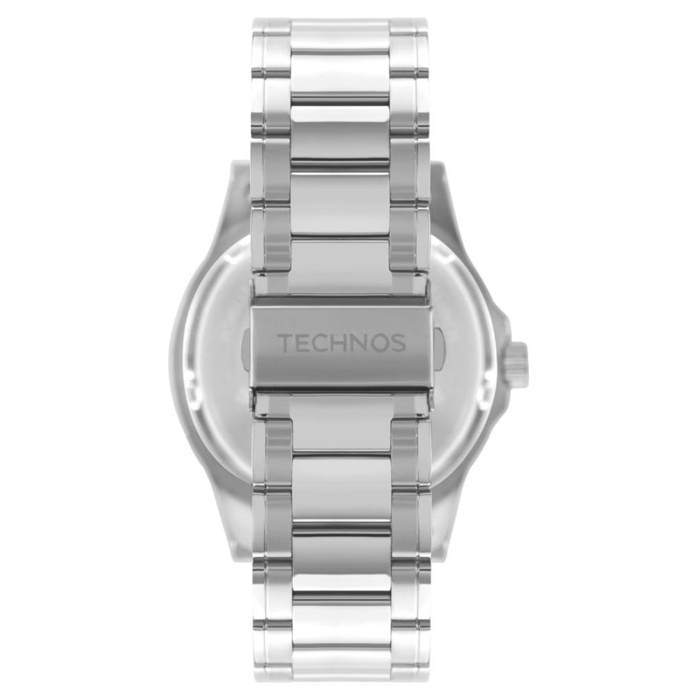 Relógio Technos Masculino Ref: 2115kzzs/1v Racer Prateado Prata 2