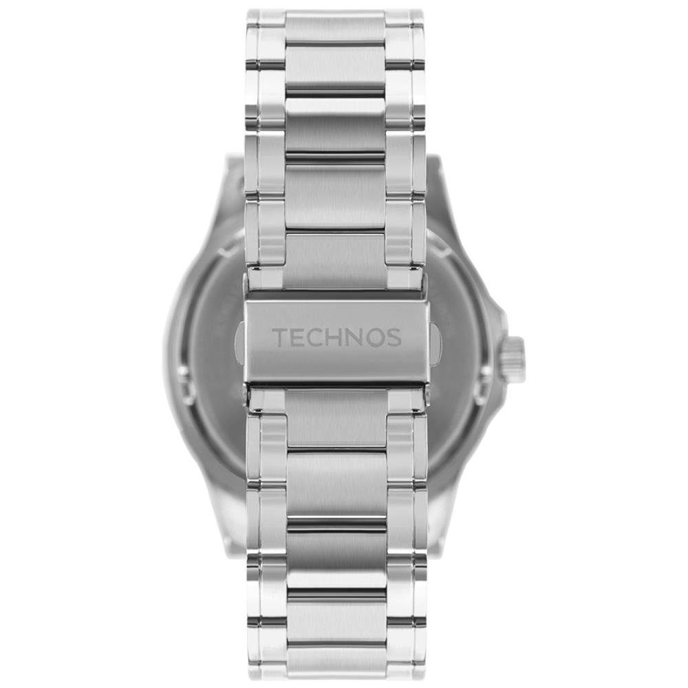 Relógio Technos Masculino Ref: 2115nbb/1e Racer Prateado Prata 3