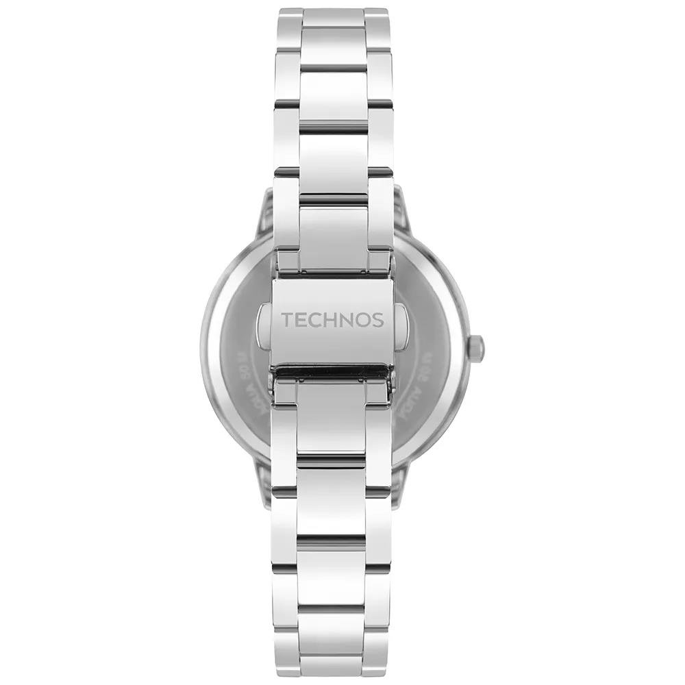 Relógio Technos Feminino Ref: 2035nbz/1k Elegance Prateado Prata 3