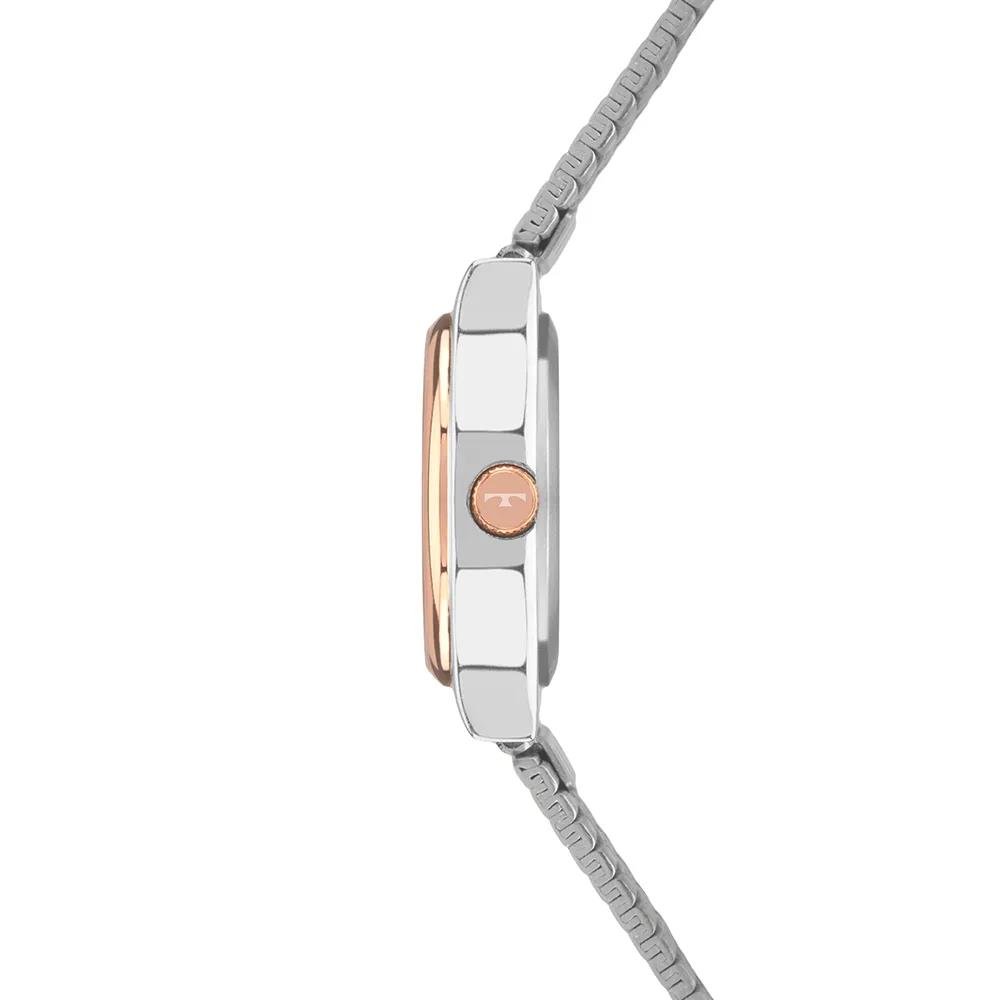 Relógio Technos Feminino Ref: 2035ndi/1k Casual Bicolor Prata/Dourado 2