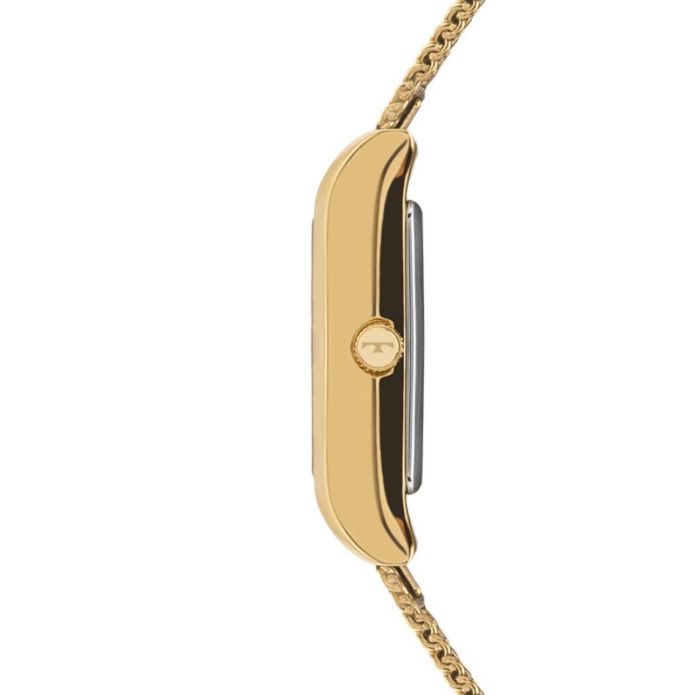 Relógio Technos Feminino Ref: 2035nde/1k Elegance Mesh Retangular Dourado Dourado 2