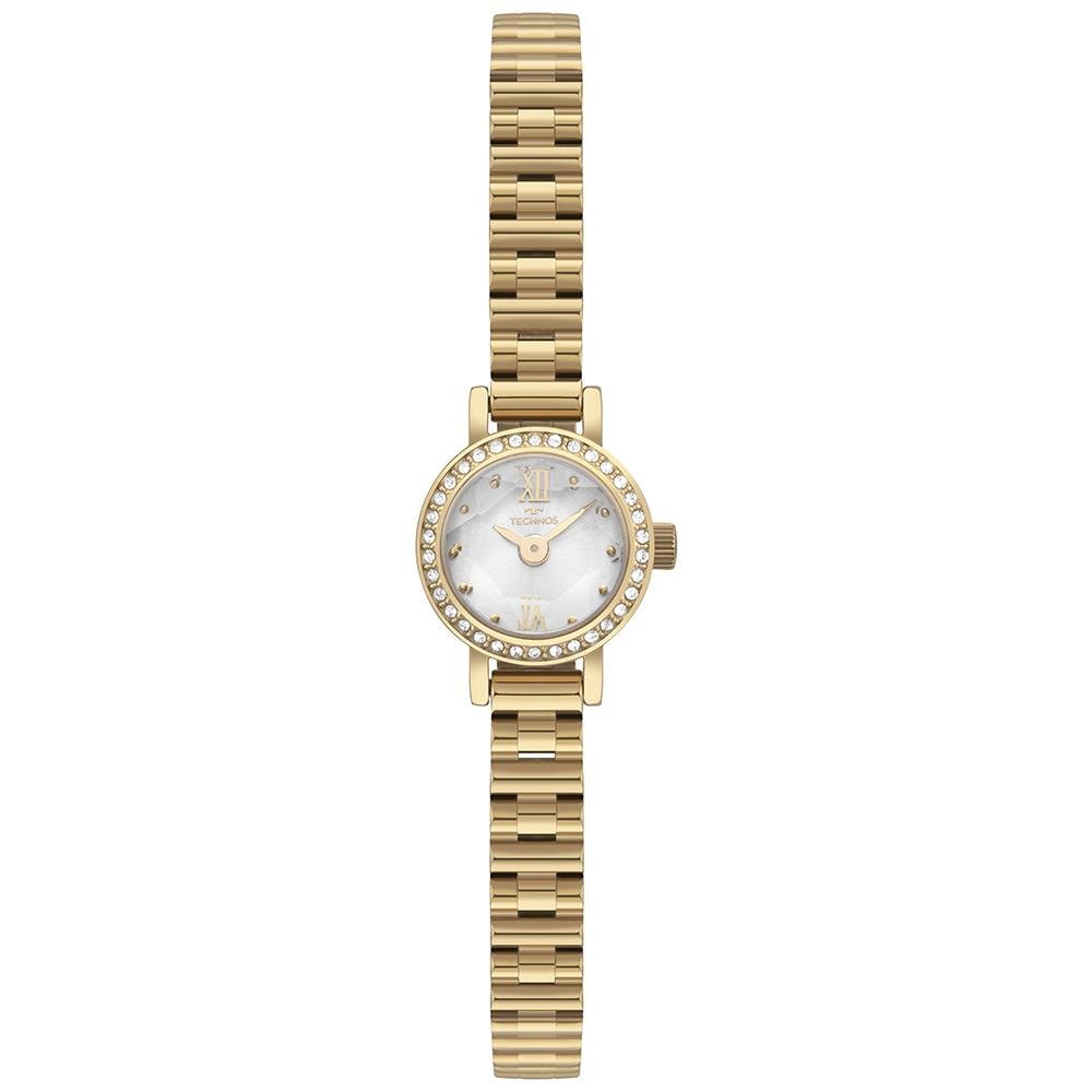Relógio Technos Feminino Ref: 1042ac/1k Elegance Mini Dourado
