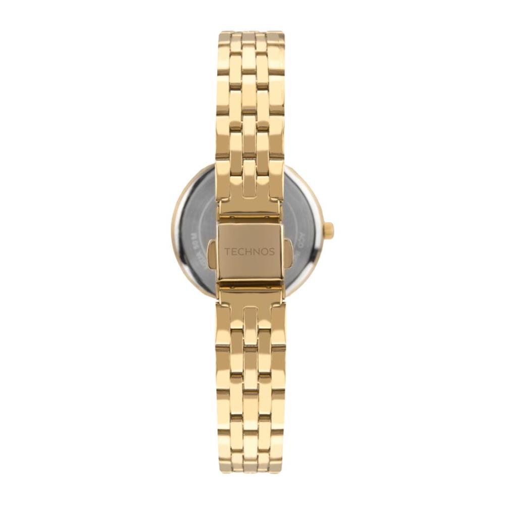 Relógio Technos Feminino Ref: 2035nda/1x Elegance Dourado Dourado 2
