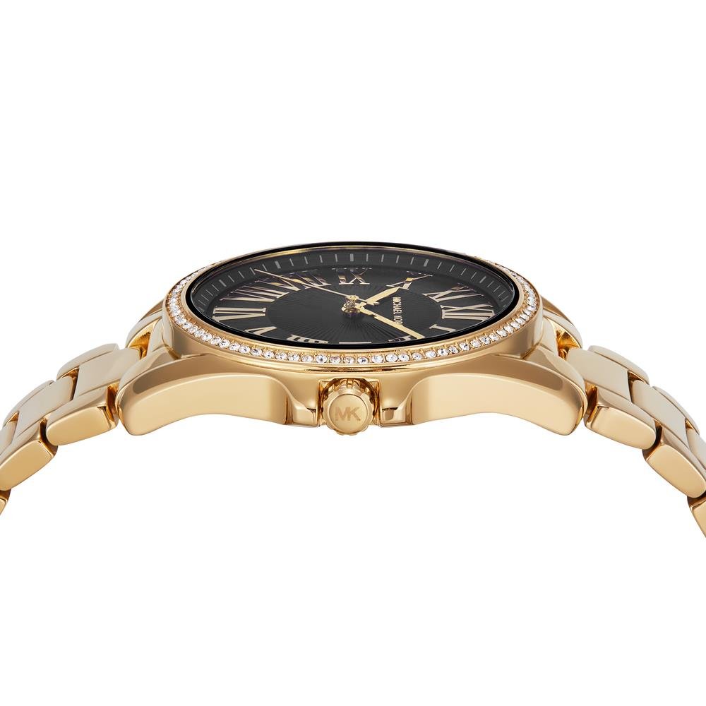 Relógio Michael Kors Feminino Ref: Mk4852/1dn Fashion Dourado Dourado 3