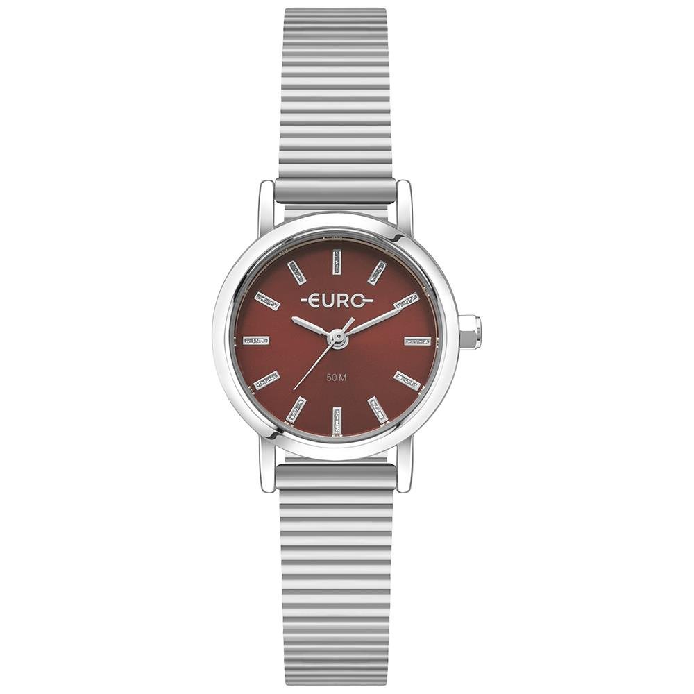 Relógio Euro Feminino Ref: Eu2035yzp/4r Casual Prateado