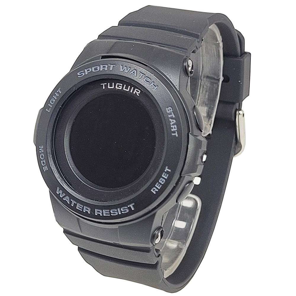 Relógio Tuguir Masculino Ref: Tg30343 Infantil Digital Cinza 2