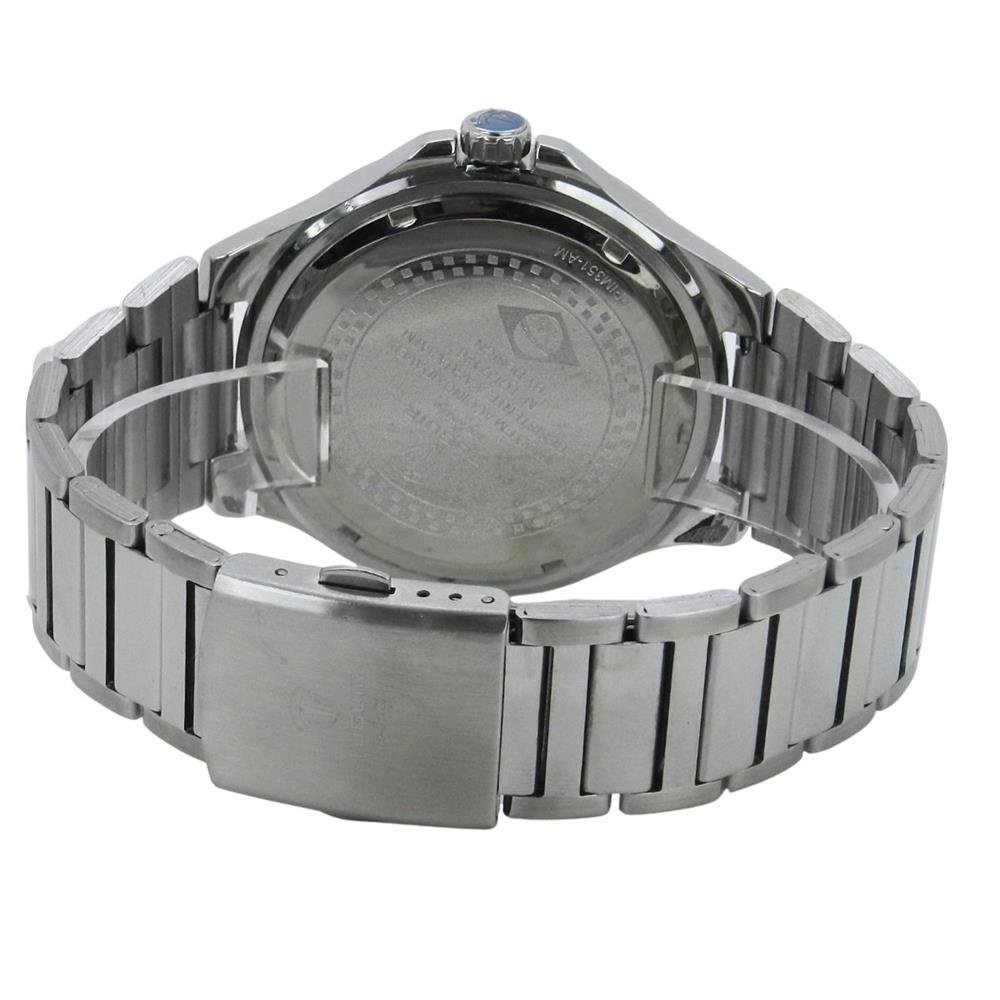 Relógio Tuguir Masculino Ref: Tgi37126 Casual Aço Prateado Prata 4