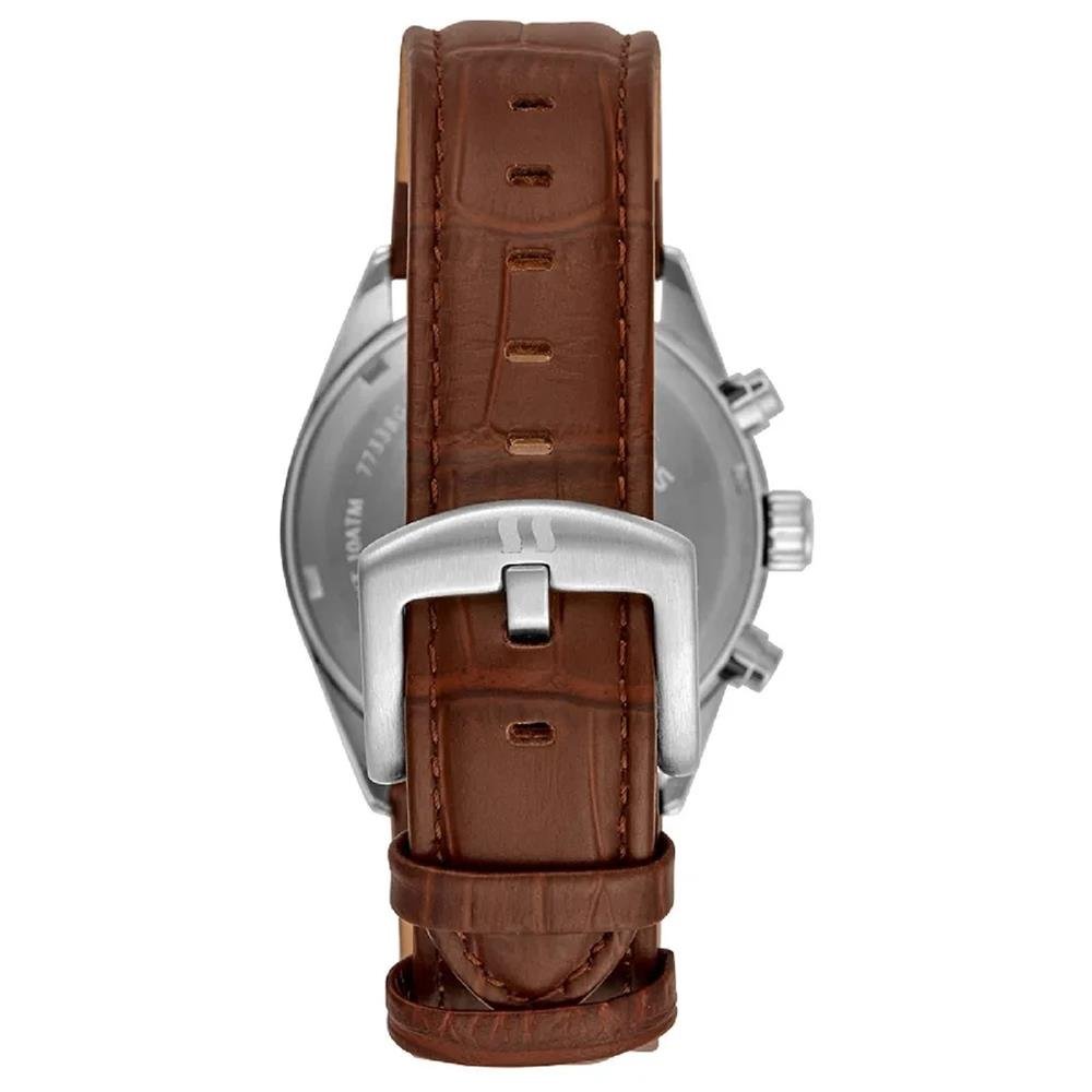 Relógio Seculus Masculino Ref: 77338g0svnc1 Cronógrafo Prateado Prata 4