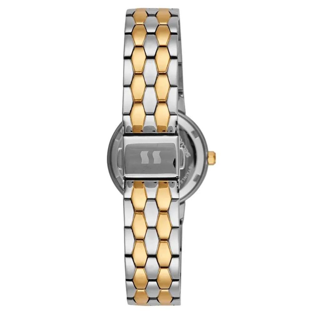 Relógio Seculus Feminino Ref: 23747lpsvbs2 Clássico Bicolor Prata/Dourado 4