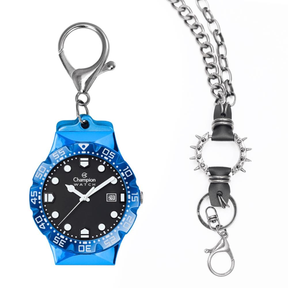 Relógio Champion Watch Ref: Cp31001p Troca Pulseiras Multicores 4