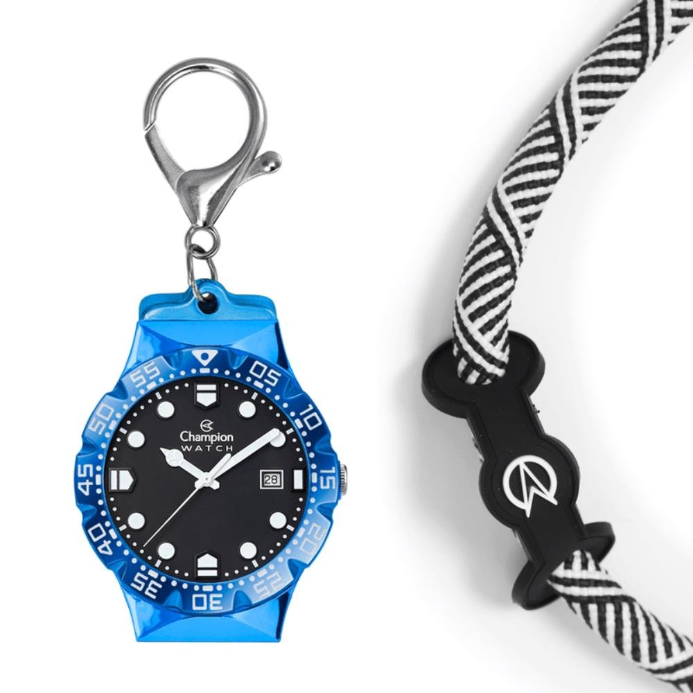 Relógio Champion Watch Ref: Cp31001e Troca Pulseiras Multicores 3