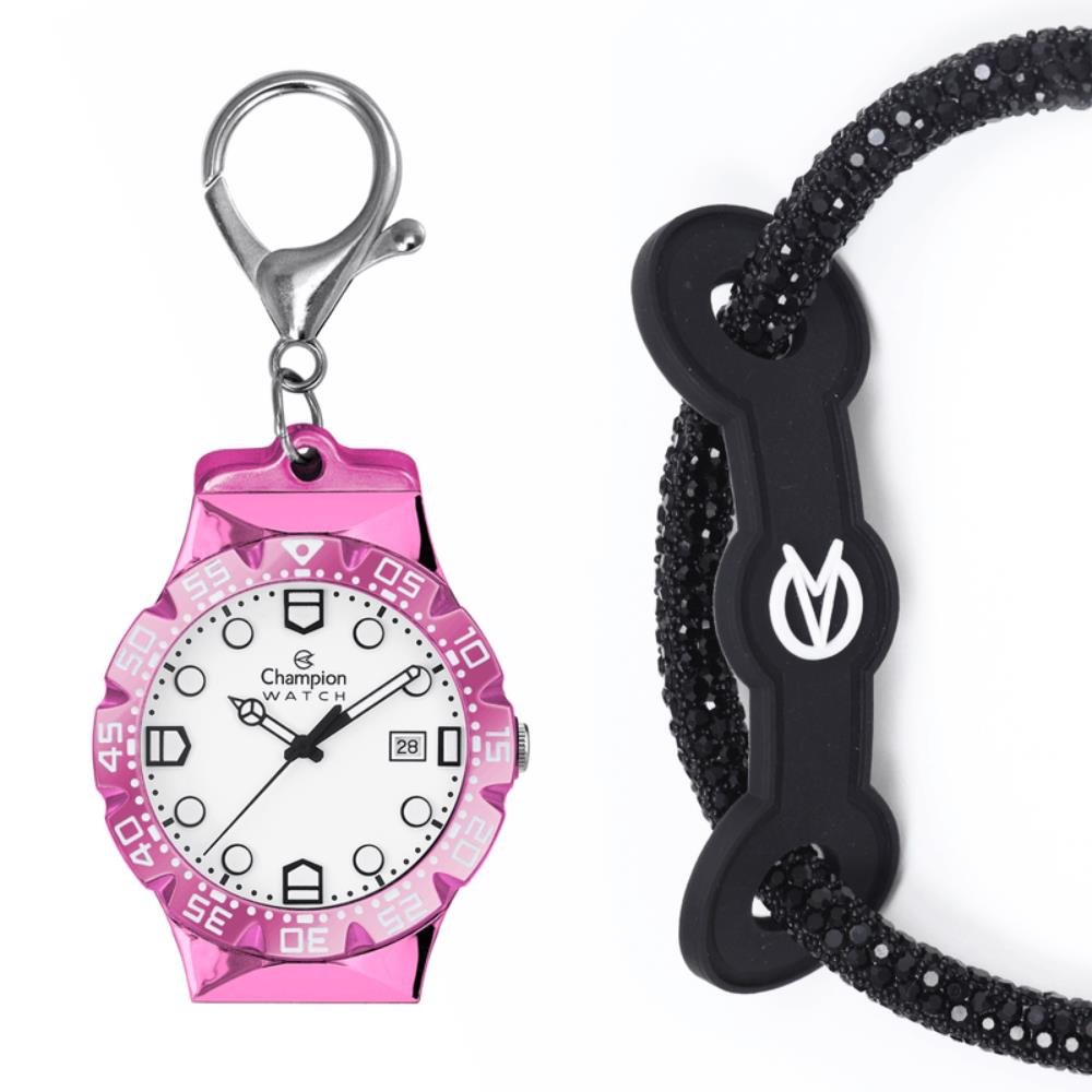Relógio Champion Watch Ref: Cp31001v Troca Pulseiras Multicores 4