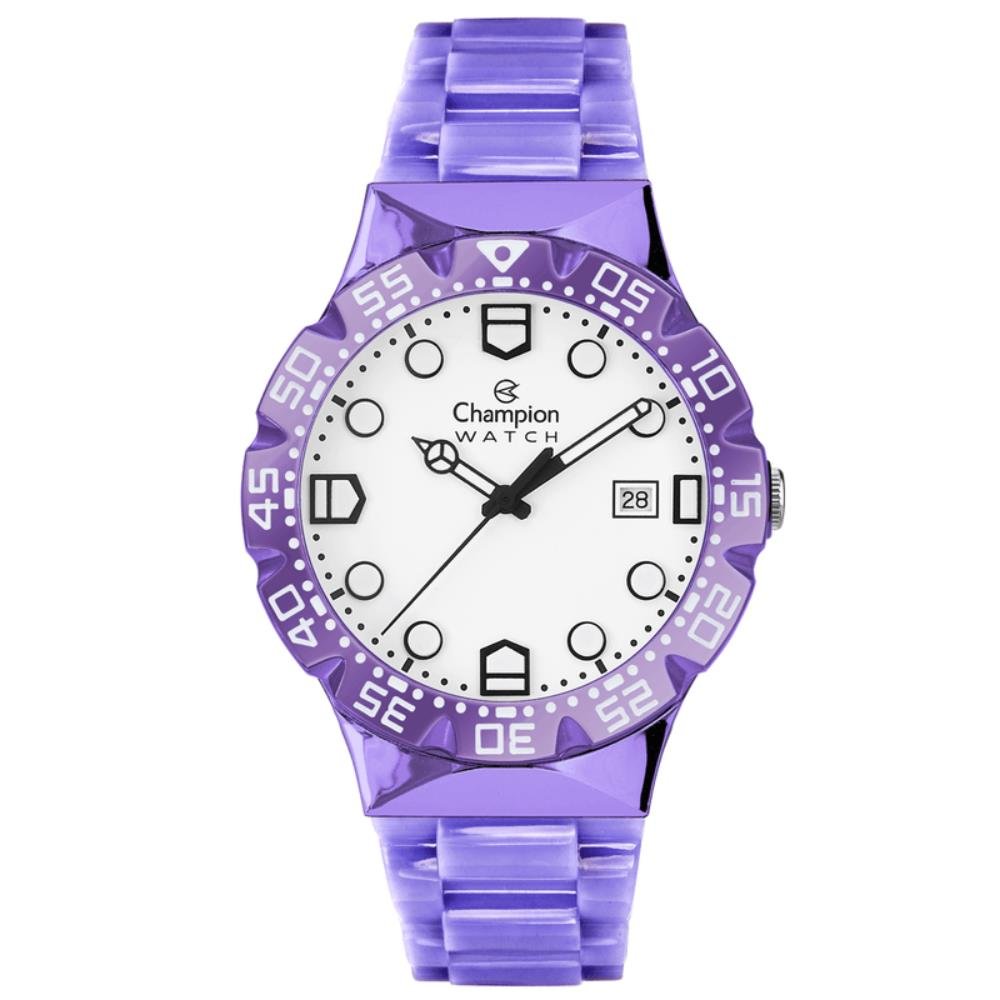 Relógio Champion Watch Ref: Cp31001r Troca Pulseiras Multicores 3