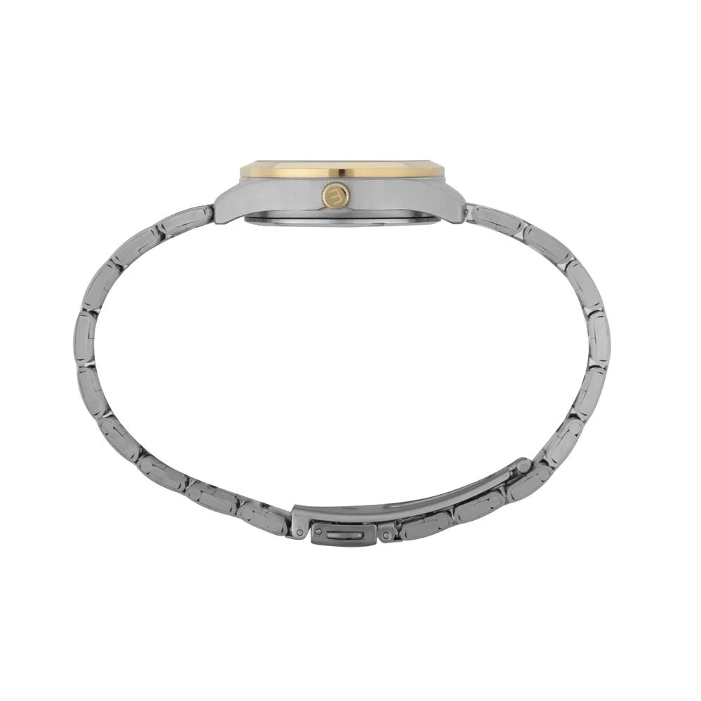Relogio Mondaine Feminino Ref: 99831lpmvba3 Casual Aço Bicolor Prata/Dourado 2