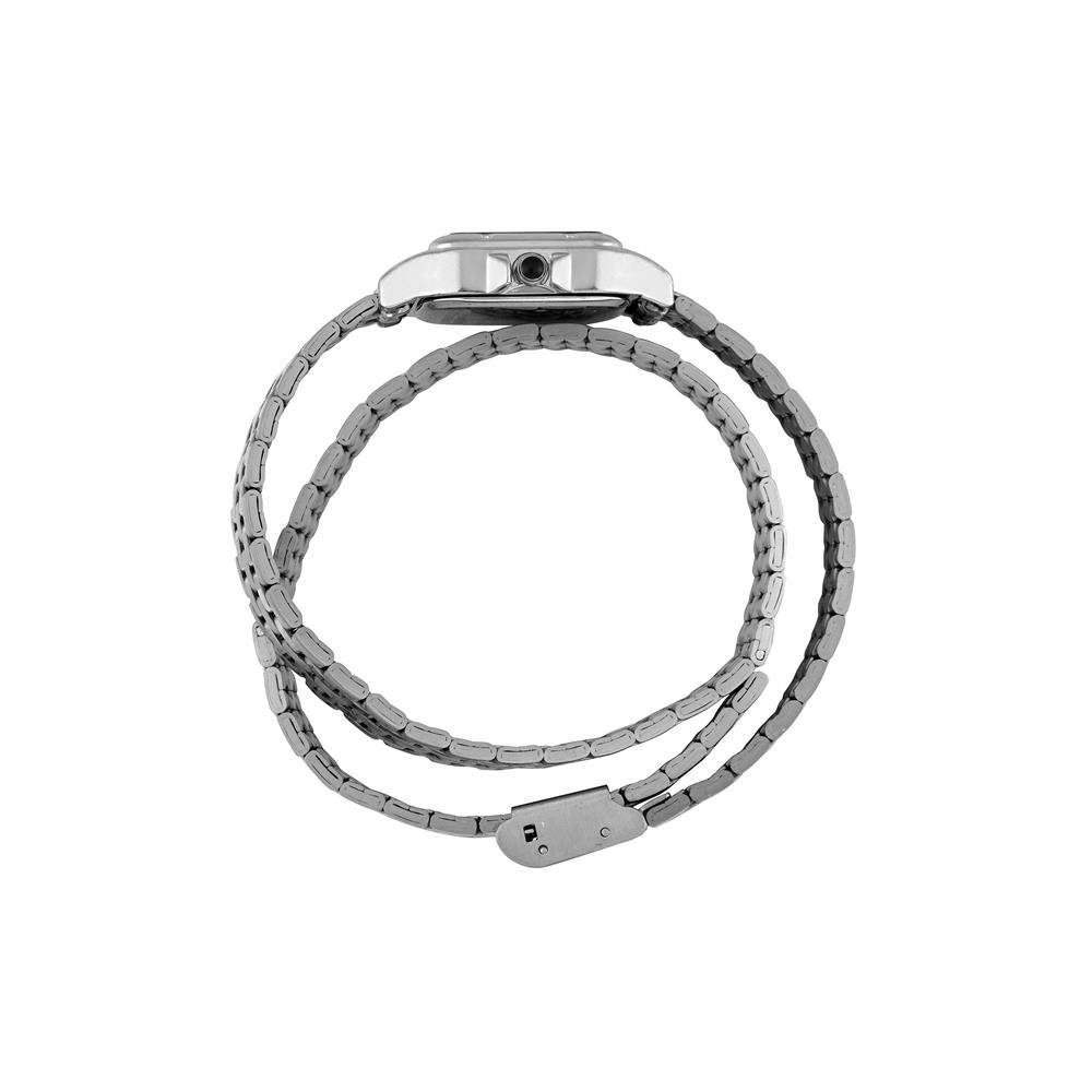 Relogio Mondaine Feminino Ref: 32983l0mvne2 Retangular 2 Voltas Prateado Prata 2