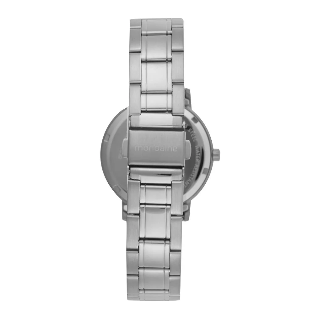 Relogio Mondaine Feminino Ref: 99832l0mvna2 Social Aço Prateado Prata 3