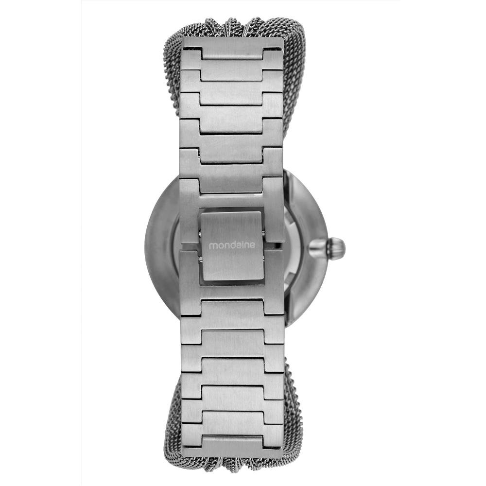 Relogio Mondaine Feminino Ref: 32932l0mvne2 Bracelete Prateado Prata 4