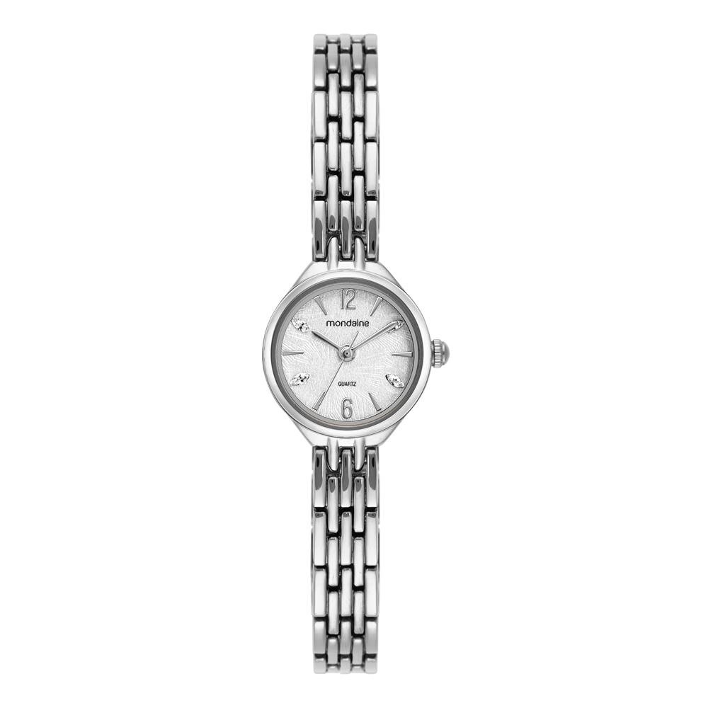 Relogio Mondaine Feminino Ref: 32955l0mvnm2 Bracelete Prateado