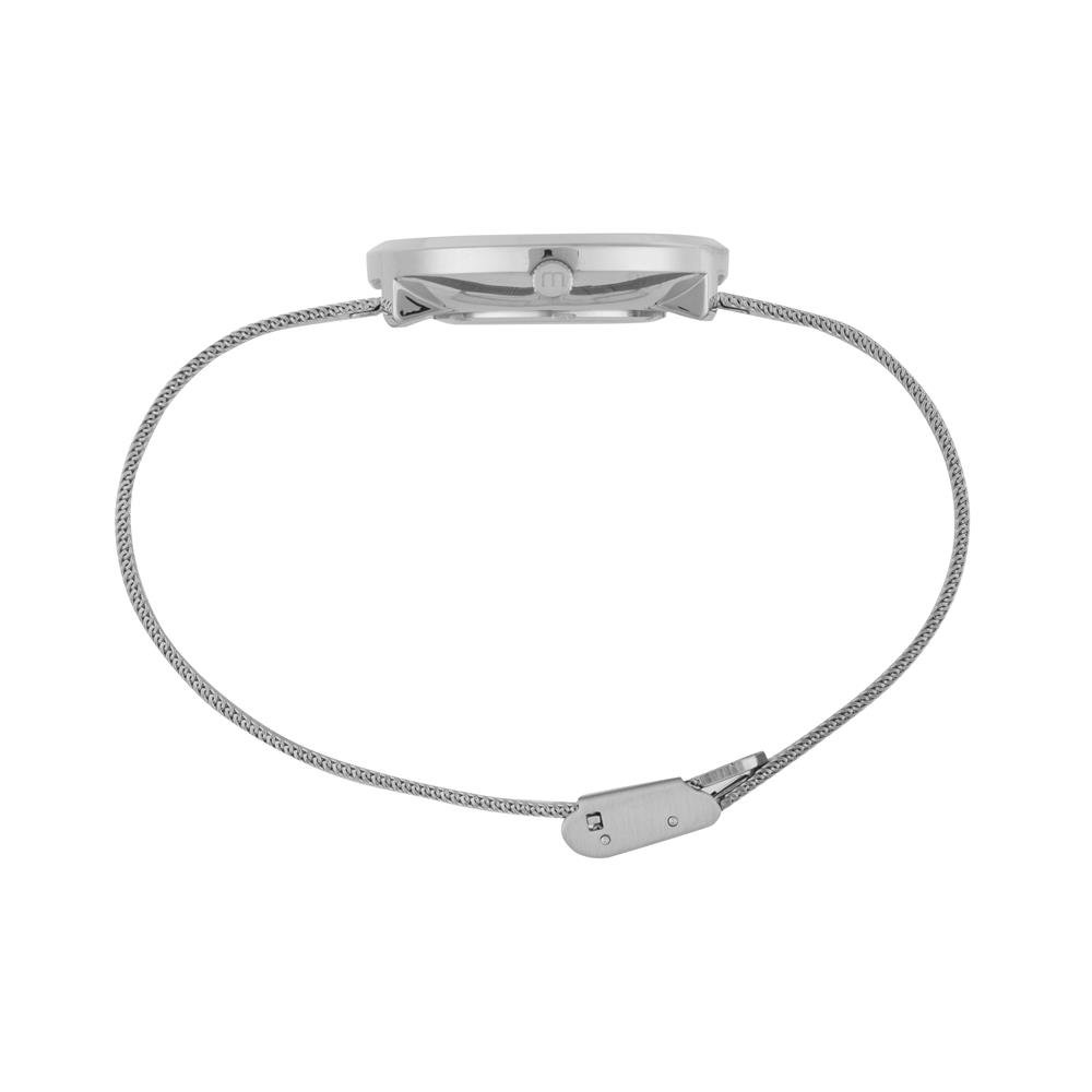 Relogio Mondaine Feminino Ref: 36004l0mvne2 Casual Mesh Prateado Prata 2