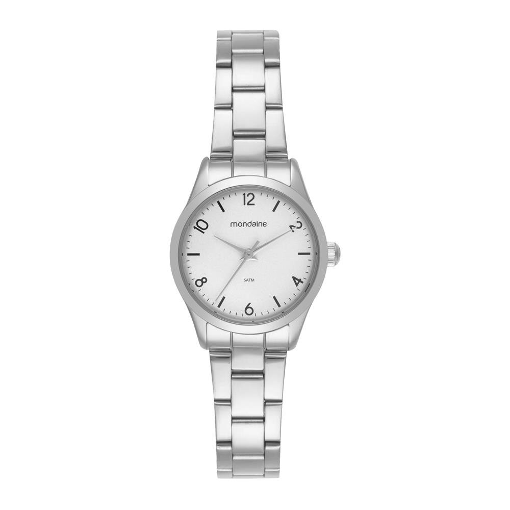 Relogio Mondaine Feminino Ref: 99825l0mvne2 Social Prateado Prata 3