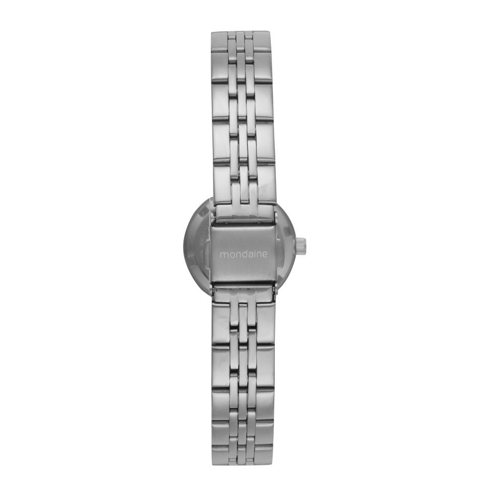 Relogio Mondaine Feminino Ref: 99816l0mvne2 Casual Prateado Prata 3