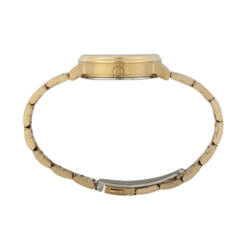 Relogio Mondaine Feminino Ref: 99832lpmvda1 Social Aço Dourado Dourado 2