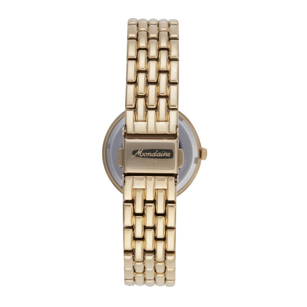 Relogio Mondaine Feminino Ref: 32937lpmvdm1 Clássico Dourado 1954 Dourado 4