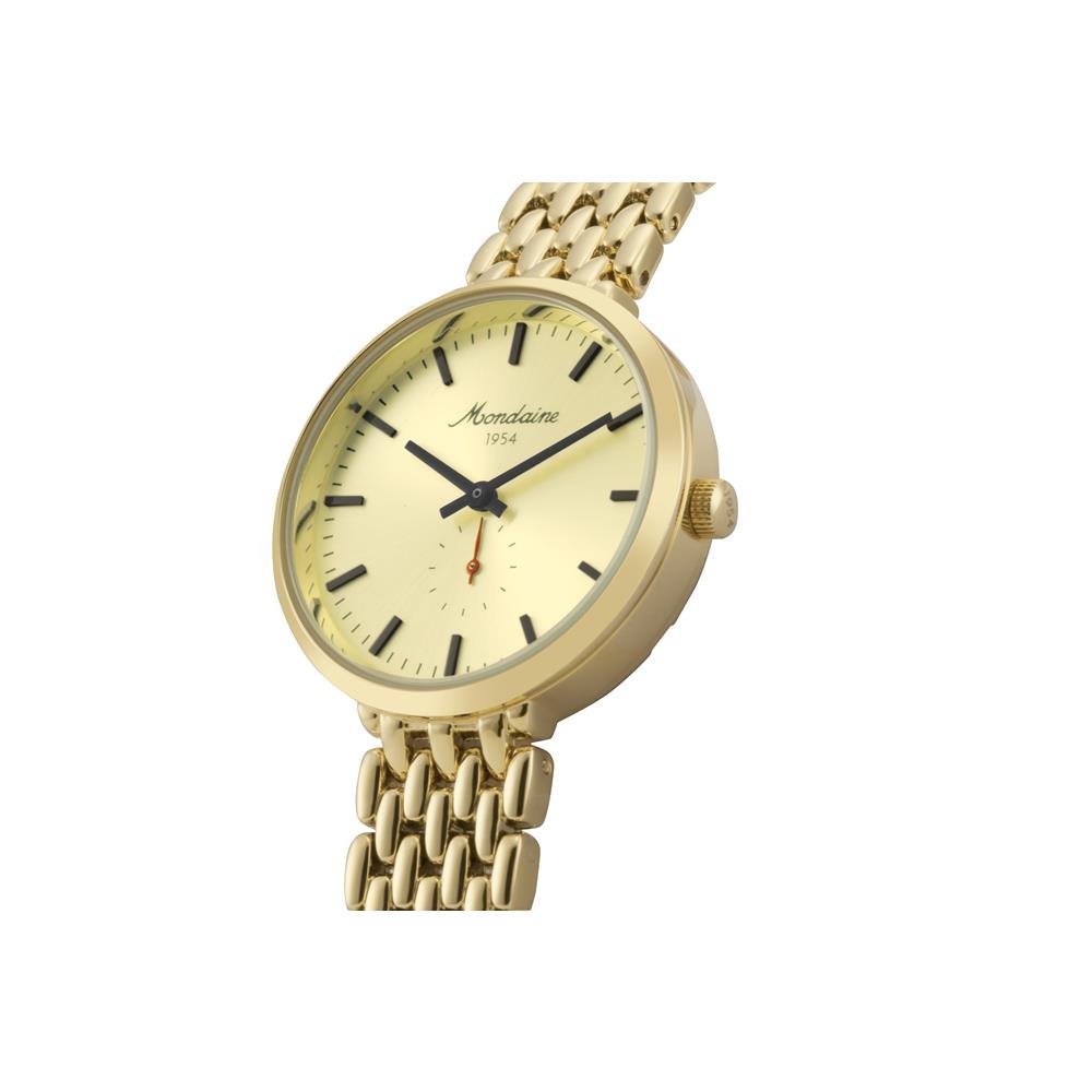 Relogio Mondaine Feminino Ref: 32914lpmvdm1 Clássico Dourado 1954 Dourado 3